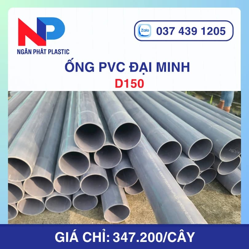 Ống Nhựa PVC 168 Đại Minh