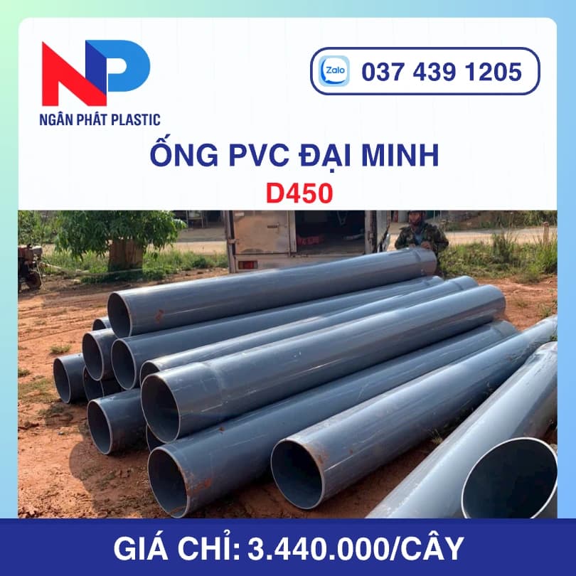 Ống Nhựa PVC 500 Đại Minh