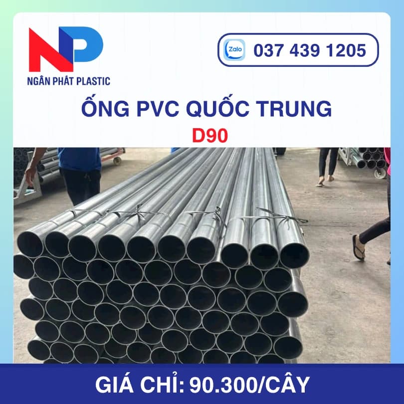 Ống Nhựa D90 Quốc Trung